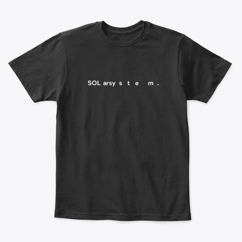 Solar System T-Shirt – Love Word Things