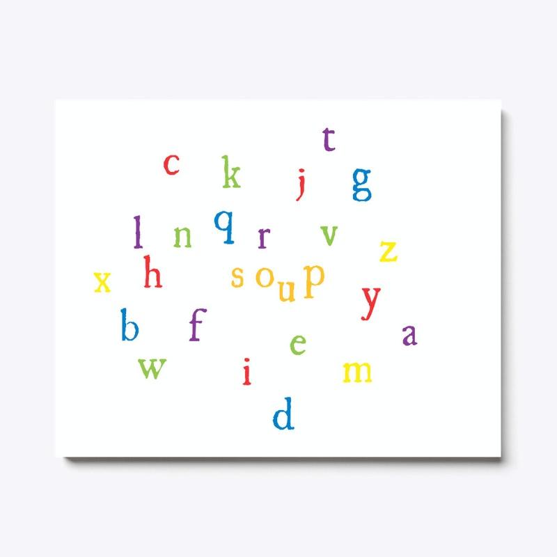 Alphabet Soup – We Love Word Things