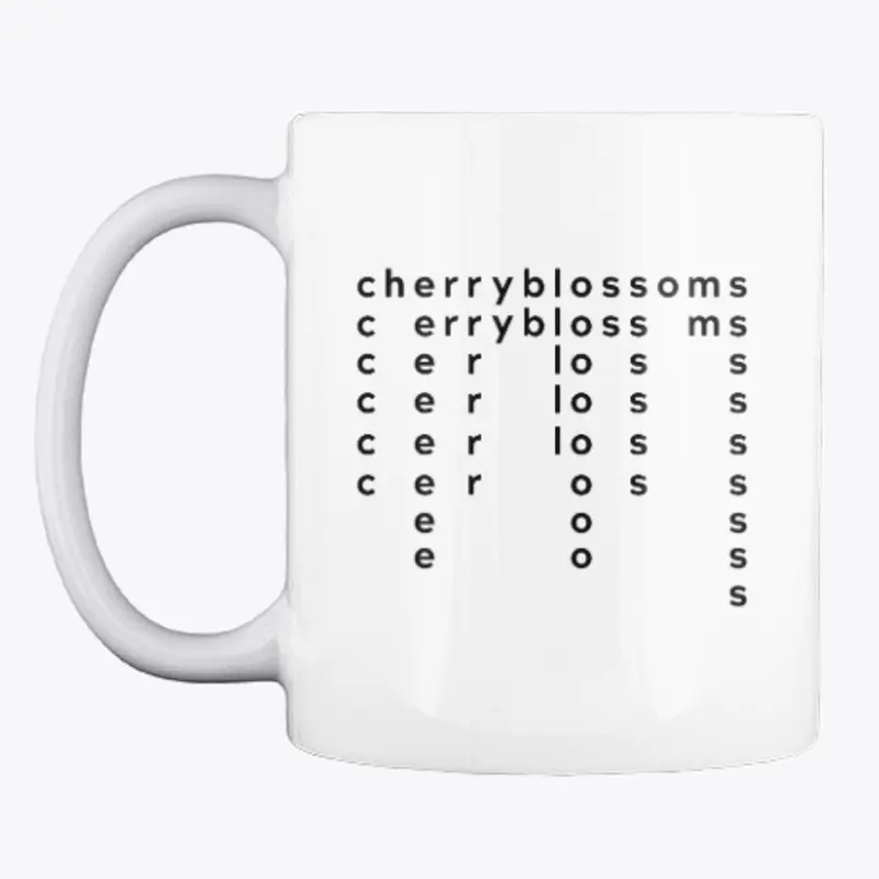 Cherry Blossoms – We Love Word Things