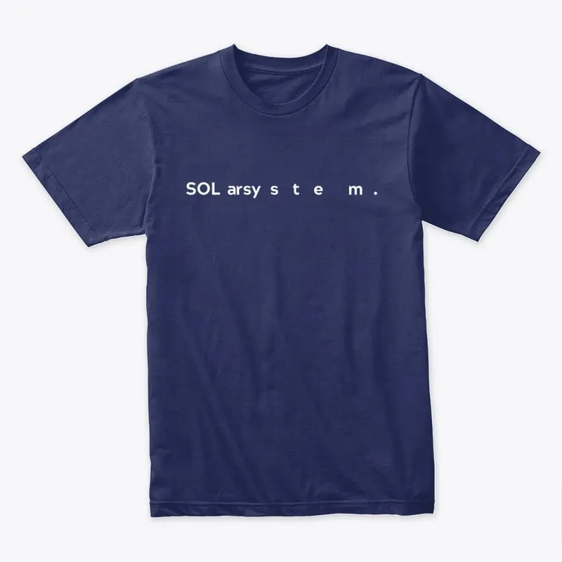 Solar System T-Shirt – Love Word Things